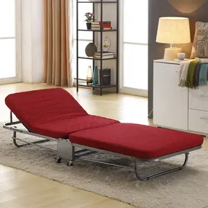 Giường Sofa Đơn Dọc Hiện Đại Mini Folding Roll Away Travel Bed Dành Cho Trẻ Em