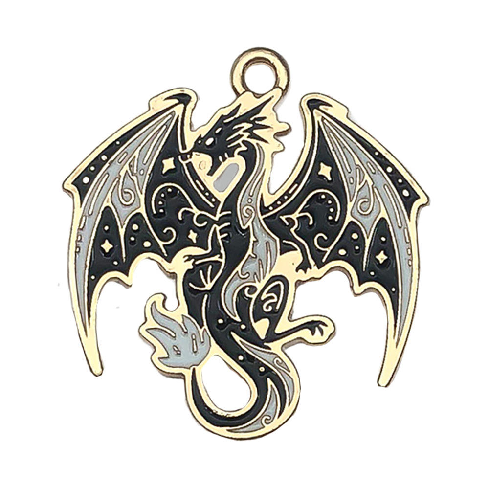 1 two-winged dragon 28x26mm-2.8g-19350