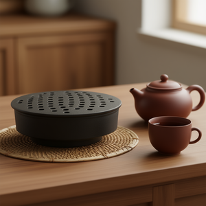 Calentador de té de cerámica Teewrmer Yixing para calentar teteras y tazas - Product Image 3