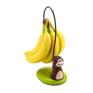 Aap Bananenhouder Hanger Tiers Goed Gemaakt Fruit En Groente Display Rekken Voedselopslag Banaan Plastic Houder