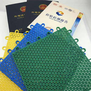 Baldosas Deportivas de PP Encajables para Hockey sobre Hielo y Patinaje sobre Ruedas, Césped <span class=keywords><strong>Artificial</strong></span> Resistente para Pisos Deportivos - Product Image 3
