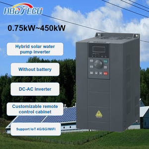 ปั๊มน้ำพลังงานแสงอาทิตย์รุ่น PV550 0.75kW พร้อมตัวควบคุม MPPT แบบออฟกริด เหมาะสำหรับการชลประทานทางการเกษตร บ่อน้ำลึก ได้รับการรับรองมาตรฐาน CE ISO - Product Image 2