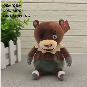 هدية الهالويين آمنة للأطفال Cpc Ce لعبة قطيفة مصدقة تصميم مخصص لعبة زومبي دب قطيفة مخصصة - Product Image 3