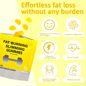 Professional Gummy Custom Bulk Private Label Energy <b>Gummies</b> with ACV & B6 for Adults Slimming <b>Gummies</b> - Product Image 3