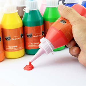 Ensemble de peinture acrylique, 12 couleurs, 100ml, livraison gratuite, vente en gros - Product Image 4