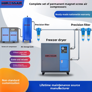 Top 10 20hp Tornillo 50hp 7.5hp 15kw 22kw 50l 500 Litro Sin aceite <span class=keywords><strong>Vertical</strong></span> Industrial Altamente Meiji PSI <span class=keywords><strong>Compresor</strong></span> de aire - Product Image 6
