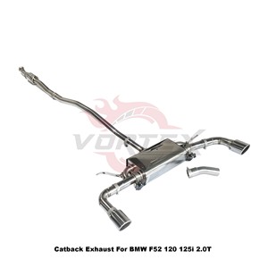 Système d'échappement Catback à soupapes Vortex SS304 pour BMW F52 120i 125i 2.0T 2016-2021, kit de silencieux de performance pour la course - Product Image 2