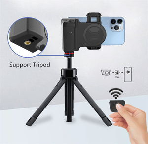 Có thể tháo rời không dây điều khiển từ xa máy ảnh vlogging Kit ổn định cầm tay mạnh mẽ từ điện thoại Rig chủ đứng màn trập - Product Image 4