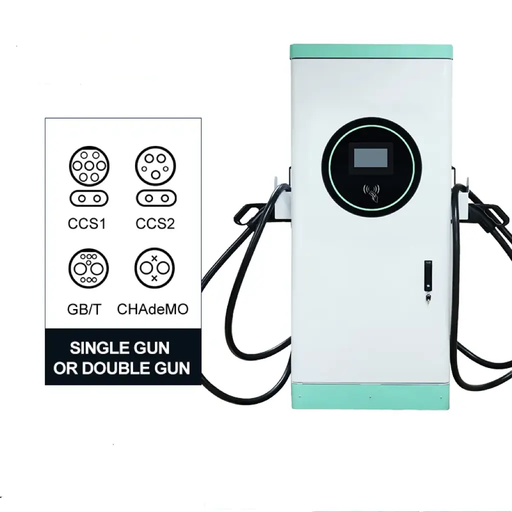 Vente en gros de piles de recharge intelligentes pour voiture OCPP 1.6J Pilote de véhicule électronique Station de recharge rapide DC EV Chargeur au sol