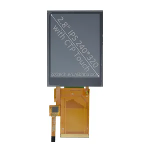 Tùy chỉnh màn hình LCD 2.8 "QVGA TFT LCD module st7789t3 RGB MCU SPI giao diện 2.8 inch 240x320 IPS cảm ứng điện dung hiển thị bảng điều chỉnh