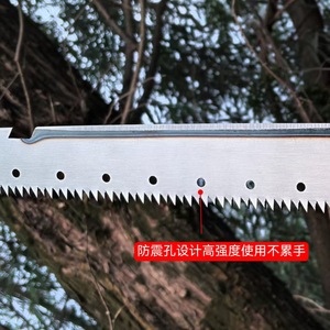 Multi Functional Long Handled Chopping Saw Fixed Blade Steel Wood Handle Outdoor Camping <strong>Garden</strong> Use - Product Image 5