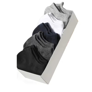 <b>High</b> Quality Wholesale Cheapest Men's Cotton Breathable Low Cut Ankle <b>Socks</b> Custom Logo Absorbent Stock <b>Socks</b> - Product Image 4