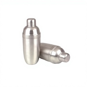 Shaker à cocktails moderne en acier inoxydable, écologique, capacité 500 ml, ensemble de 6 pièces, couleur et logo personnalisés, barman professionnel - Product Image 1