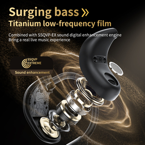 LX80 <b>Wireless</b> Earphone BT 5.4 Earphone ANC+ENC in Ear Touch Screen <b>Control</b> Active Noise Reduction Headet - Product Image 4
