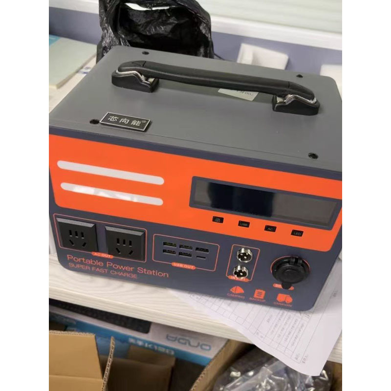 Portable Station for Outdoor Self-Driving Camping Night Market Stalls Emergency Use-220V 700w 1000w External Battery MPPT Car