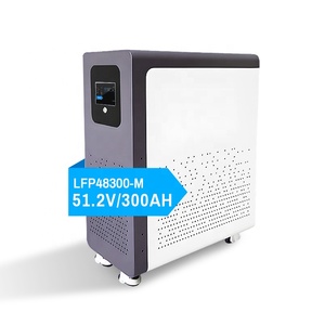แบตเตอรี่ลิเธียมแบบพกพา 51.2V 300Ah สำหรับเก็บพลังงานที่บ้าน แบตเตอรี่ลิเธียมไอออนแบบชาร์จได้สำหรับระบบโซลาร์เซลล์ - Product Image 1