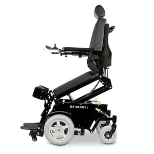 รถเข็นไฟฟ้าแบบยืนได้ KSM-311 สำหรับผู้พิการ รุ่นใช้งานได้สองแบบ รับน้ำหนักได้มาก พร้อมแบตเตอรี่ตะกั่ว-กรด 24V/32Ah ราคาโรงงาน - Product Image 2