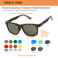 Lunettes de soleil tendance 2026 pour sorties quotidiennes, avec plaquettes antidérapantes, protection UV400, logo gravé au laser, monture écaille de tortue et verres en verre.
