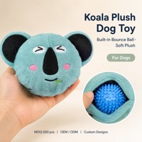 Jouet pour chien sans rembourrage, son couineur, peluche douce, jouet à mâcher pour chiots de petite, moyenne et grande taille, pour jouer en intérieur