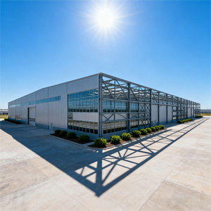 Kết cấu thép tiền chế xây dựng nhà kho công nghiệp xây dựng nhà máy với thiết kế và lắp đặt - Product Image 5