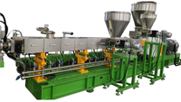 Machine de remplissage par perte de poids entièrement automatique contrôlée par PLC pour masterbatch, extrudeuse bivis PP HDPE/LDPE/LLDPE+CaCO3/Talc/TiO2