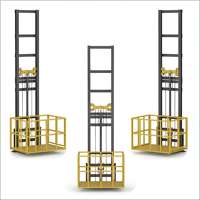 Plateforme élévatrice hydraulique personnalisée pour entrepôt, monte-charge vertical à rail de guidage pour manutention et levage en usine