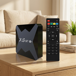 กล่องทีวี Android รุ่น Allwinner H313 XS97 Q+ Quad Core 4K ราคาประหยัด พร้อม HDR 10Bit ในตัว ราคาดีที่สุด - Product Image 1