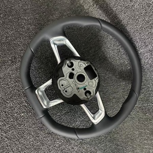 พวงมาลัยรถยนต์หุ้มหนังสำหรับรถยนต์ Volkswagen <span class=keywords><strong>VW</strong></span> CC Magotan Golf 4 5 6 7 R <span class=keywords><strong>Jetta</strong></span> MK5 MK6 MK7 MK7.5 Polo Tiguan Passat GTl GTS GTD - Product Image 3