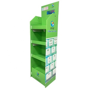 Khuyến mại Xách Tay POS tông hiển thị sàn đứng tầng thường vụ đơn vị giấy kệ giá cho các sản phẩm điện tử hiển thị giá - Product Image 3