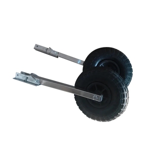 Inflatable tấn công thuyền tung ra bánh xe thép không gỉ Trailer Dolly kéo giỏ hàng cho Inflatable tấn công <span class=keywords><strong>Kayak</strong></span> Chèo xuồng xuồng - Product Image 5