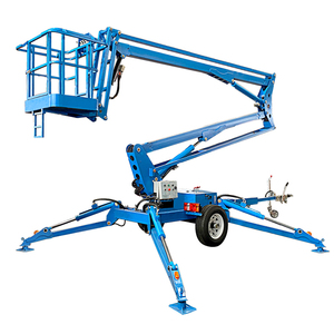 รถยกบูมลิฟต์2024แบบพับเก็บได้คันเล็กแคบติดตั้งบนรถบรรทุก - Product Image 6