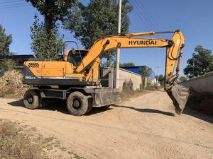 Pelleteuse sur roue de peinture originale Hyundai 150lc-9 pelleteuse d'occasion 15 tonnes 17 tonnes 16 tonnes Hyundai à vendre - Product Image 2