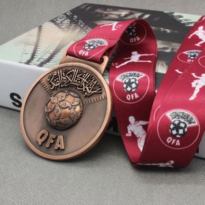 Top Quality Design Your Own Blank Zinc Alloy 3D Gold Award Marathon Running Champion Custom Metal Sport Medal - Product Image 5