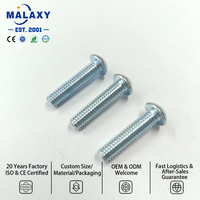 Vis à tête fraisée hexagonale en acier inoxydable Malaxy A2 A4, anti-corrosion, ISO7380, fixation sur mesure