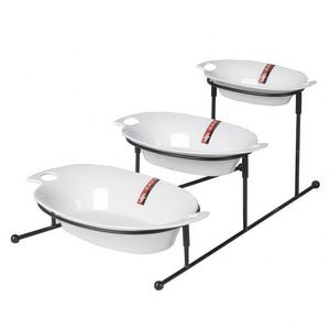 <span class=keywords><strong>Plat</strong></span> de service en céramique pour Buffet, vaisselle de Restaurant moderne, plats ronds en céramique, ensemble d'assiettes en porcelaine, plats de service pour restaurants - Product Image 2