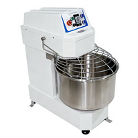 Vente flash - Pétrin à spirale commercial pour boulangerie, réglable en vitesse, pétrin à pain, pétrin à blé, 40L, 18KG, machine à pétrir la pâte