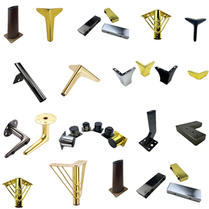 Fabrication de pieds de canapé en métal ODM OEM, vente en gros, pieds de meubles en fer personnalisés, accessoires de quincaillerie, pieds trépieds pour armoires - Product Image 5