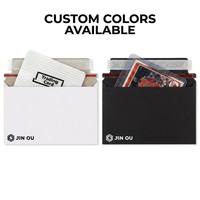 Enveloppes d'expédition rigides JIN OU Stay-Flat en carton robuste pour cartes à collectionner et supports de cartes classées PSA