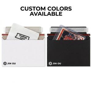 <span class=keywords><strong>Buste</strong></span> rigide JIN OU Stay-Flat per spedizioni, in cartone resistente, per carte collezionabili e porta carte con certificazione PSA. - Product Image 5