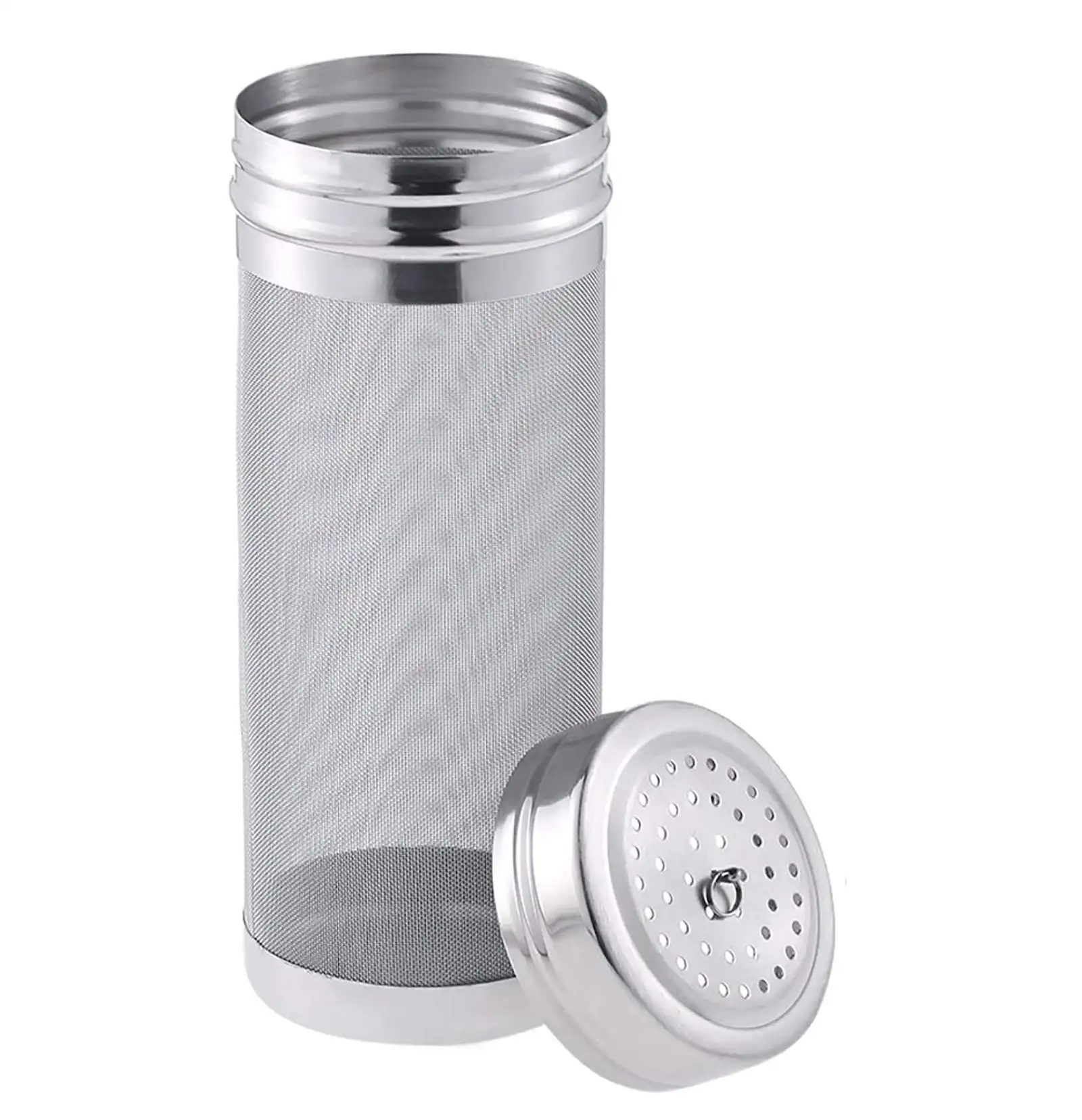 Factory Supply Stainless Steel Mesh Cylinder Filter Tubes SS304 Metal Woven Mesh Screen Filter Tube forBeer filtration