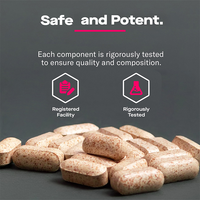 Complément alimentaire pour la santé masculine, poudre de testostérone, marque privée, complément stimulant la testostérone pour l'endurance