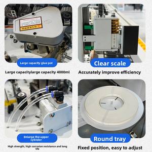 Best seller WF902 completamente automatica per la lavorazione del legno mobili in PVC melamina impiallacciatura ad angolo stropicciato - Product Image 3