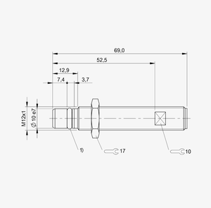 Sensor de Proximidad Inductivo B-ALLUFF BHS0021 BES 516-300-S162-S4-D Nuevo y Original en Stock - Product Image 4