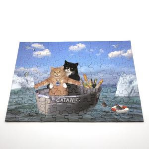 Rompecabezas Personalizado para Niños <span class=keywords><strong>de</strong></span> 100 Piezas, Rompecabezas Educativo para Ensamblar <span class=keywords><strong>Fotos</strong></span>, Juguete Antiestrés para Adultos y Niños, Decoración del Hogar - Product Image 3