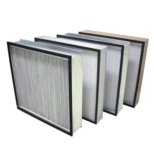 HEPA-Filtros de aire para purificador de aire, Enfriador de aire, equipos de ventilación, filtro de caja de fibra sintética, Filtros HEPA, 400g