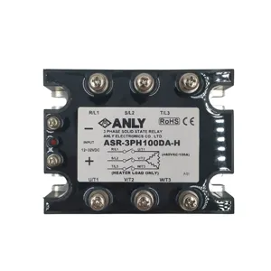 ANLY SOLID STATE RELAY ASR Series Three Phases 3Phase ASR's FEATURES ASR-3PH100DA-H