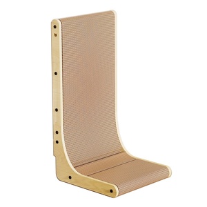 Griffoir pour chien de haute qualité tout-en-un, grand arbre épaissi en forme de L, jouet de jeu et de sommeil, résistant à l'usure, écologique, 70 cm - Product Image 4