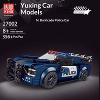 27000-27136 Jouet de construction DIY en blocs, mini-voiture célèbre en plastique ABS, puzzle à huit grilles