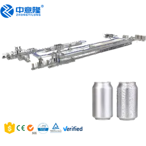 Carbonated Beverage beer Can Filling Machine Aluminium Can Production Line