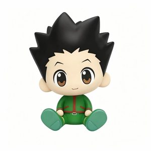 Les plus populaires, 100% authentiques, 6 pièces/boîte, Hunters X Hunters Sitting Series, Blind Box, figurines d'anime adorables, jouets de collection, Figuras - Product Image 2